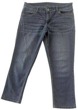 U.S. Polo Assn. Women's Straight Leg Jeans Size 8 Medium Wash